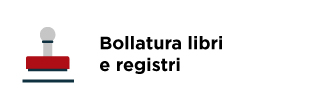 Bollatura libri e registri CCIAA