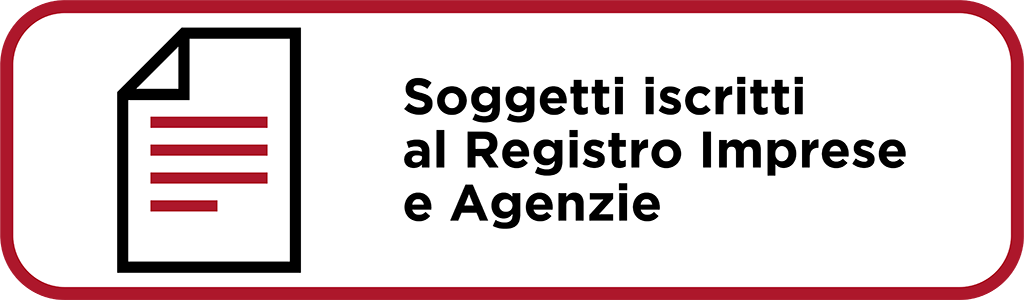 Soggetti iscritti al Registro Imprese e Agenzie
